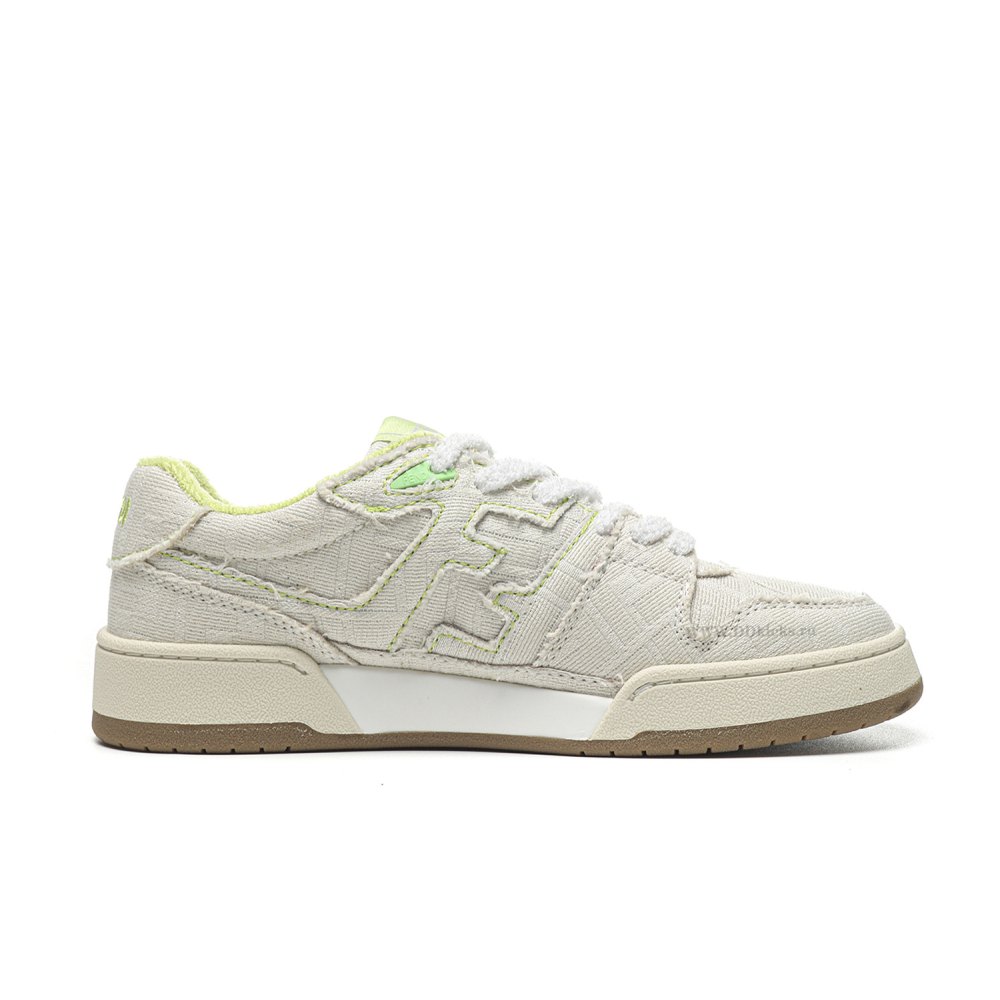 DD Fend1 Match White/Fluorescent Green