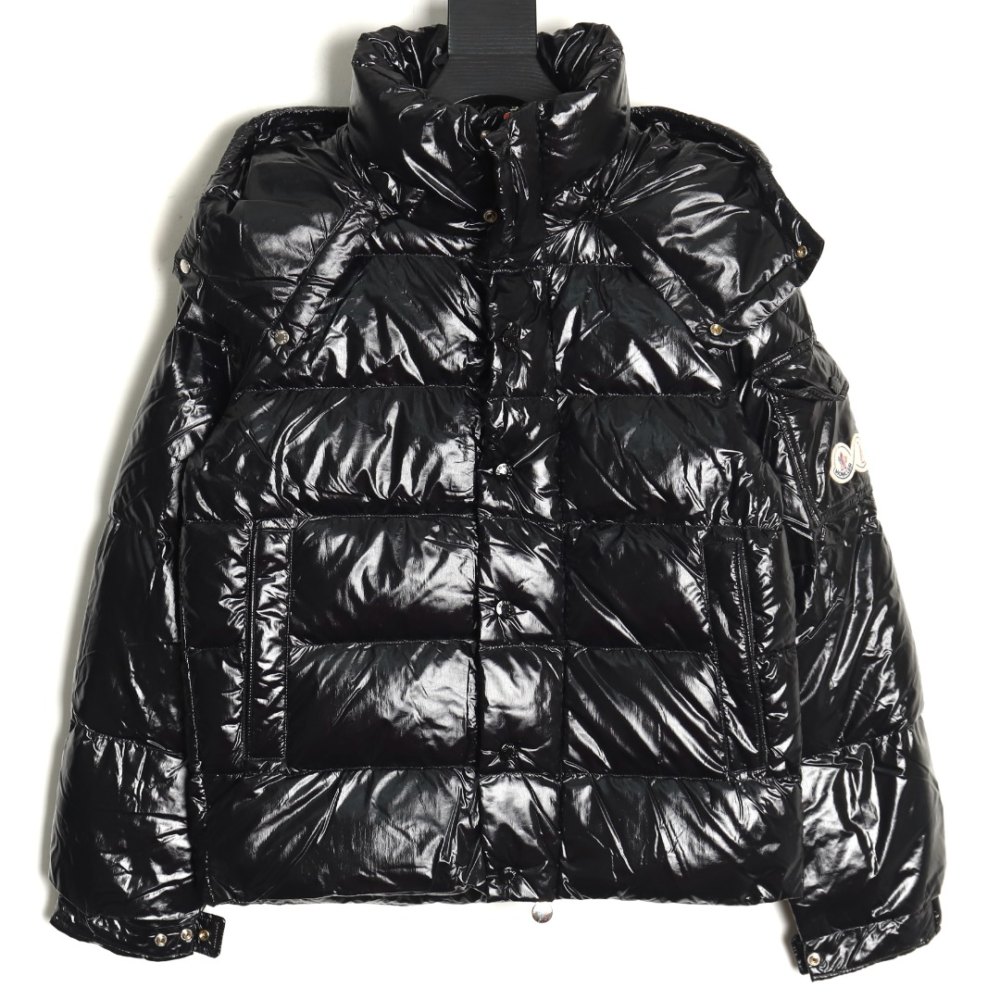 ddkicks M0nc1er black  70th M0nc1er maya short down jacket