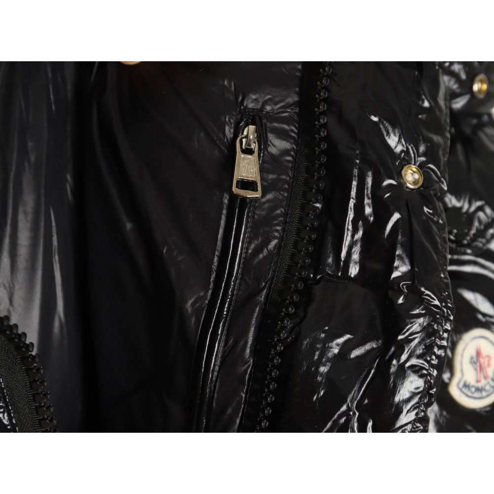 ddkicks M0nc1er black  70th M0nc1er maya short down jacket