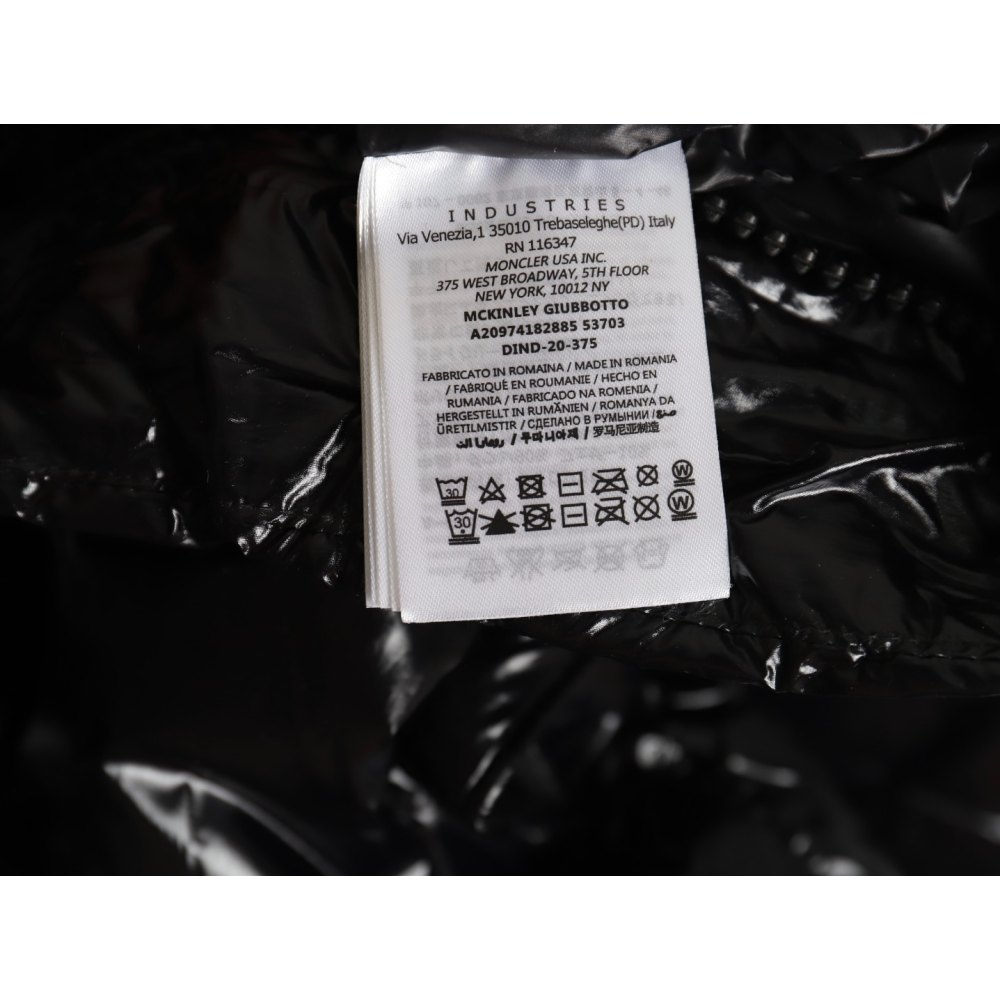 ddkicks M0nc1er black  70th M0nc1er maya short down jacket
