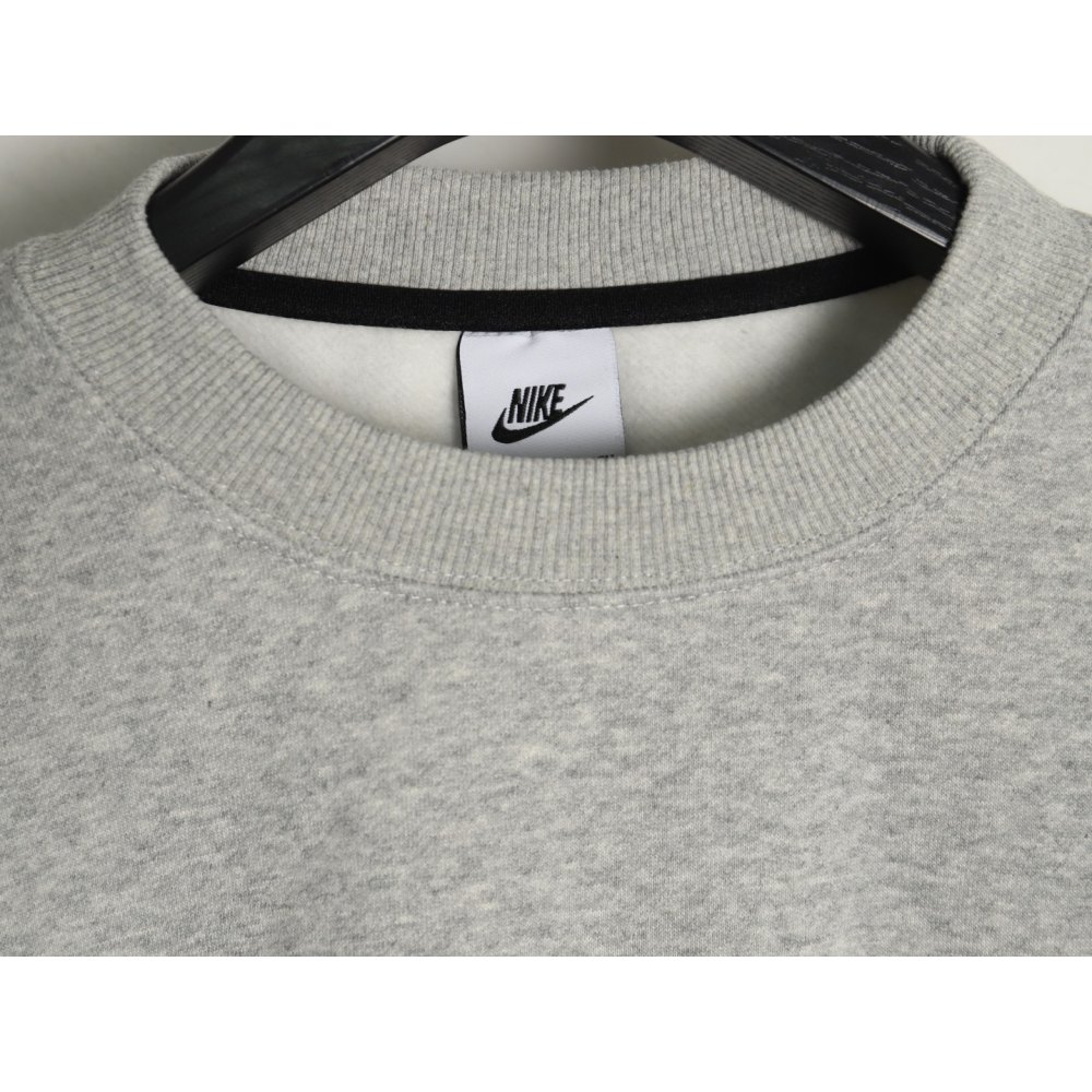 Nike x Stussy Nike Stussy co-branded 23SS plush sweatshirt  Grey