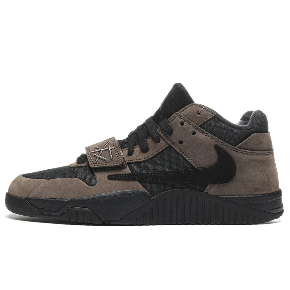 DD Travis Scott × Jumpman Jack TR “Black Dark Mocha"