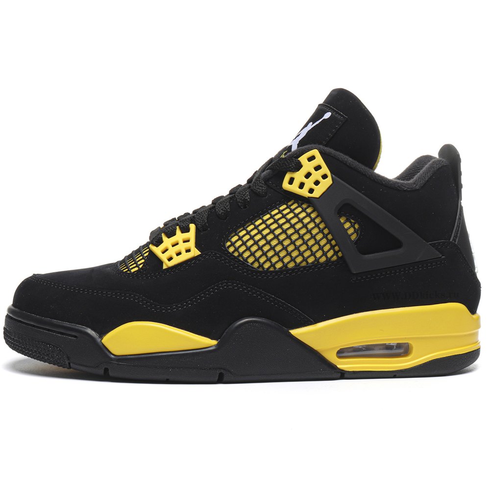 DD Jordan 4 Retro Thunder