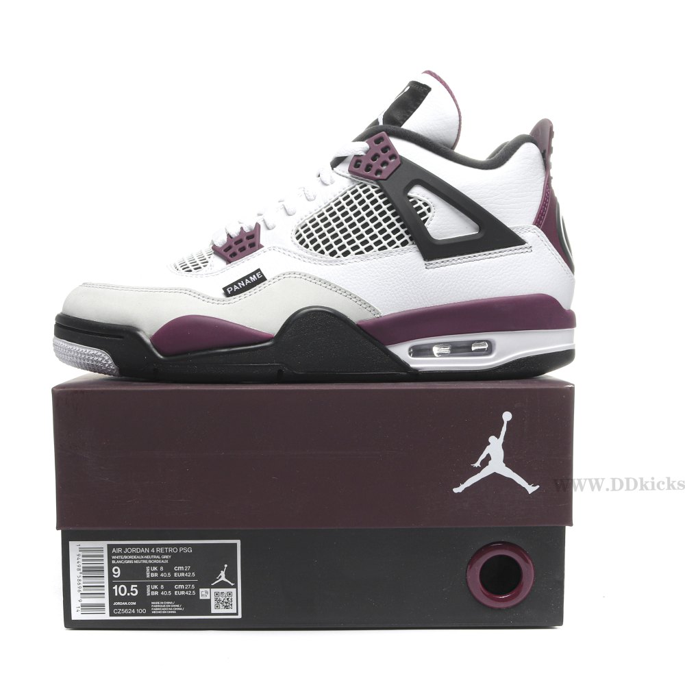 DD Jordan 4 Retro PSG Paris Saint-Germain