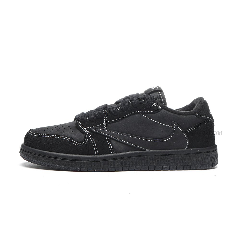 dd jordan 1 retro low og sp travis scott black phanT0m (ps)