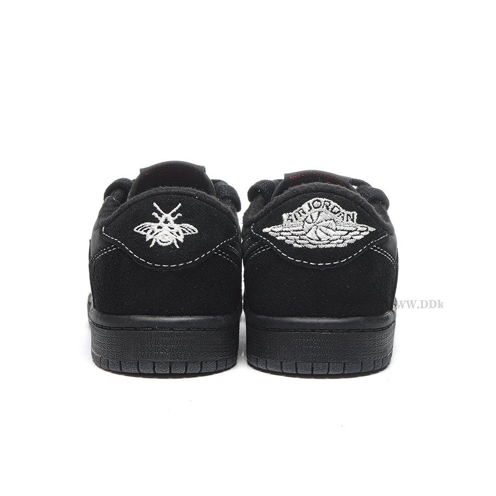 dd jordan 1 retro low og sp travis scott black phanT0m (ps)