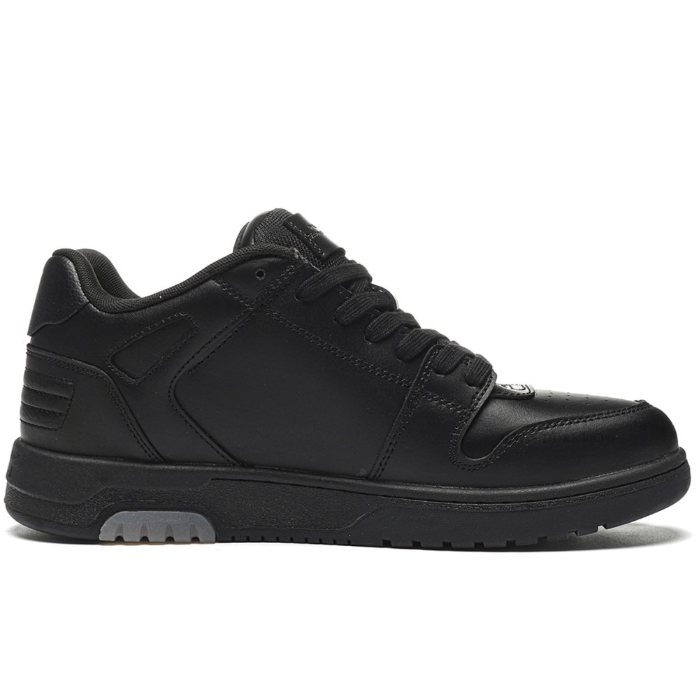 DD OFF-WHITE Out Of Office OOO "For Walking" Low Tops Black White