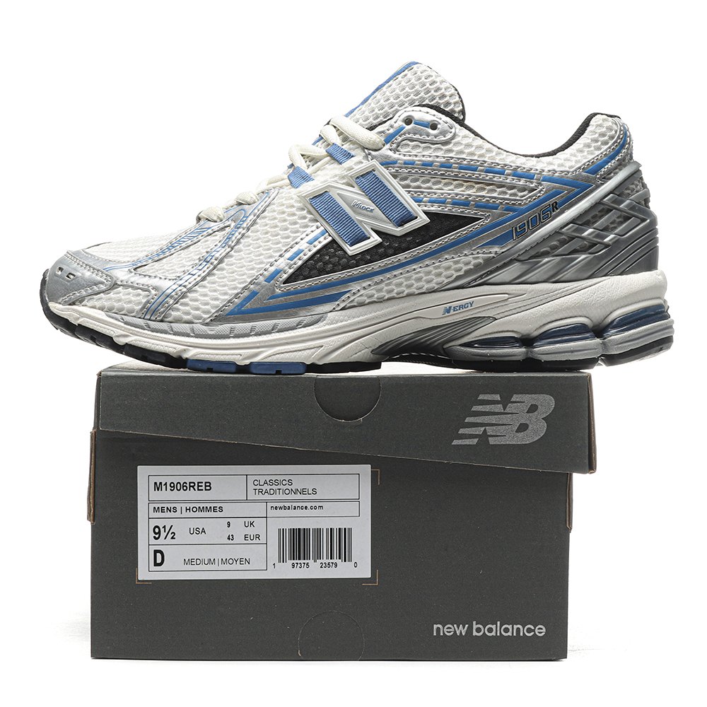 dd new Ba1an*e 1906r silver metallic blue agate-m1906reb