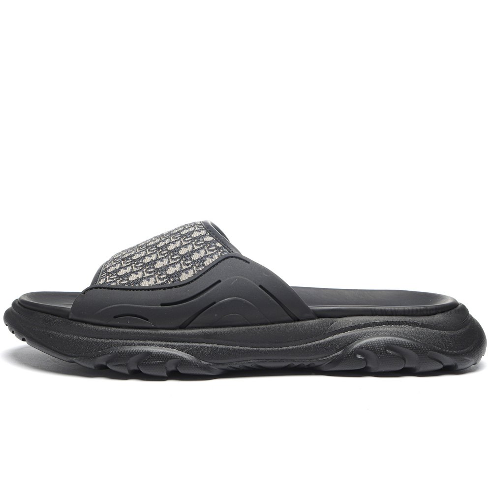 DD D10R H-Town Oblique Black Sandal