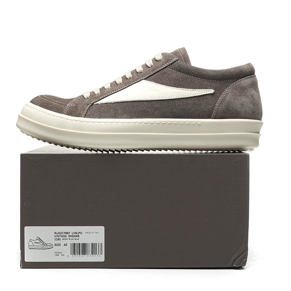 dd R1ck 0wens vintage sneaks dark dust