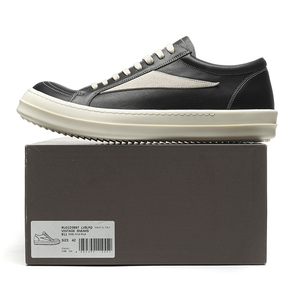 dd R1ck 0wens lidor vintage sneaks black milk-ru01d3897 lvslpo