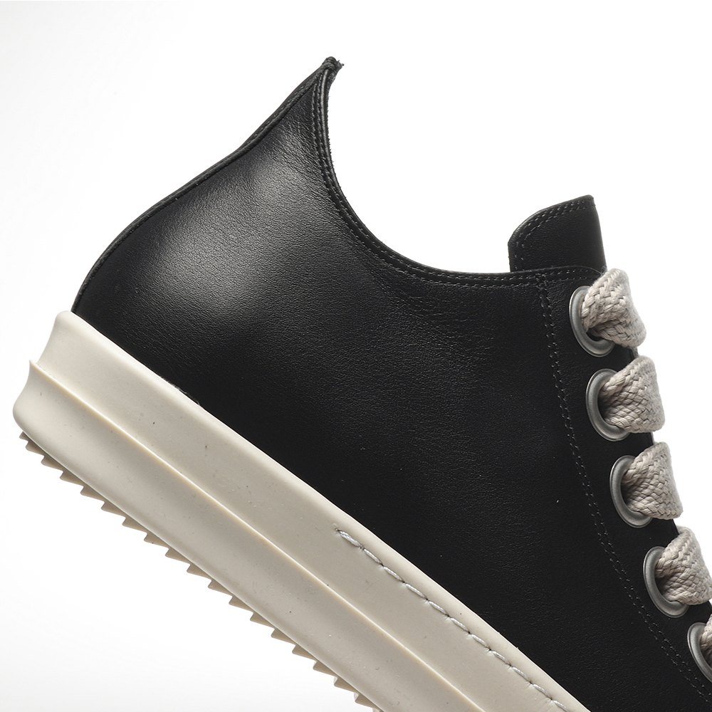 dd R1ck 0wens lido high sneaks black milk  canvas boots -rr01c4892 lpow2