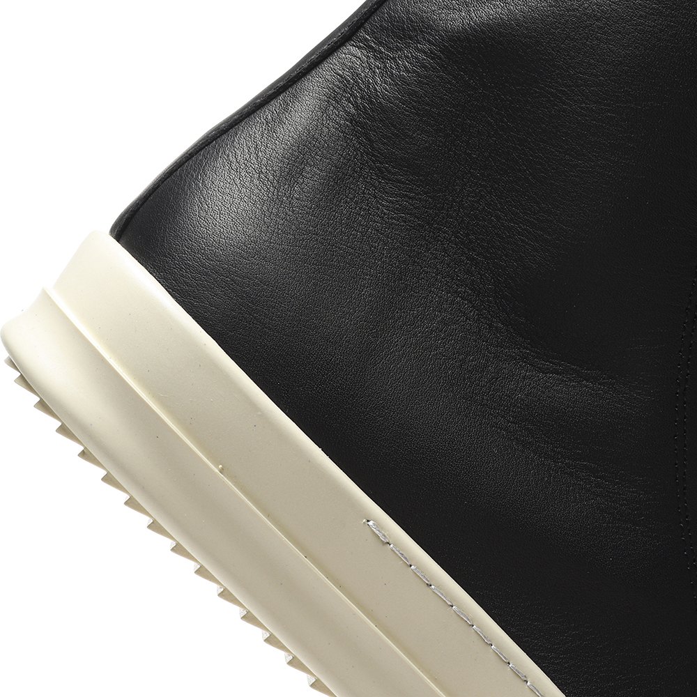 dd R1ck 0wens lido high sneaks black milk  canvas boots -rr01c4892 lpow2