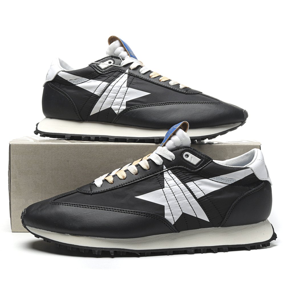 dd g01den g003e M*rathon with black nylon upper and white star