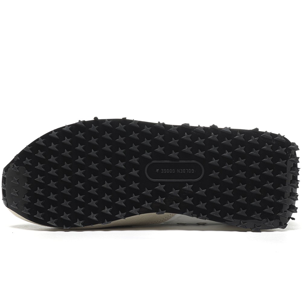 dd g01den g003e M*rathon with white nylon upper and silver star